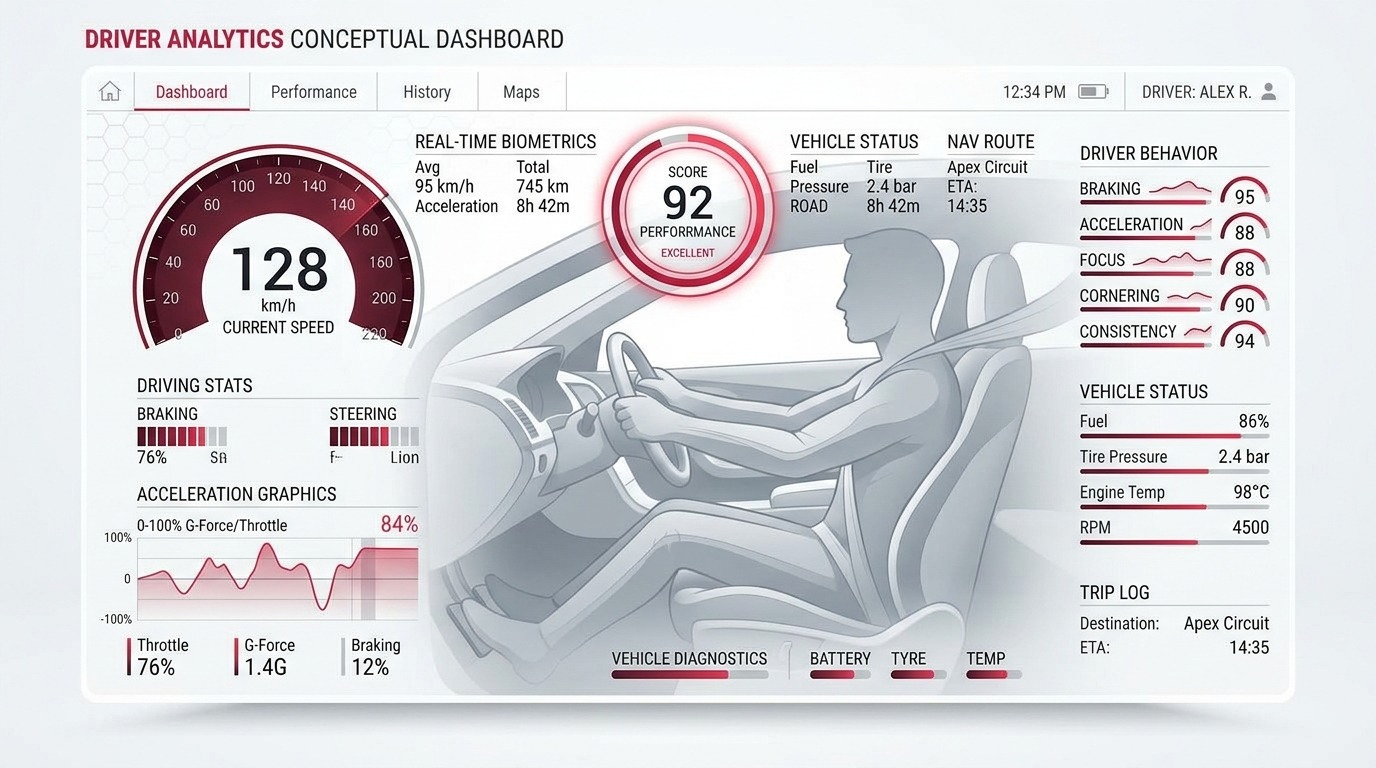Driver behaviour scores
